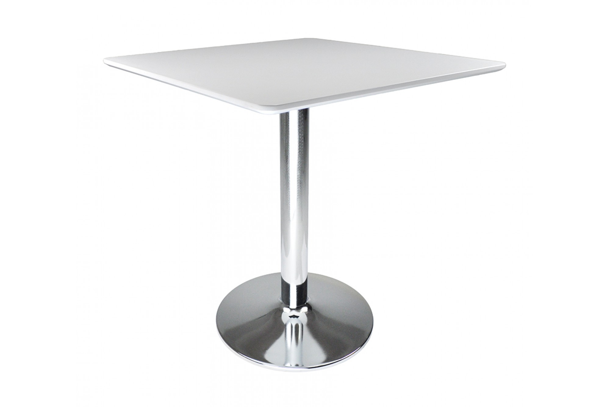 Tavolo quadrato 70x70 bianco, tavolino da bar mod. Romeo – Samira Italia