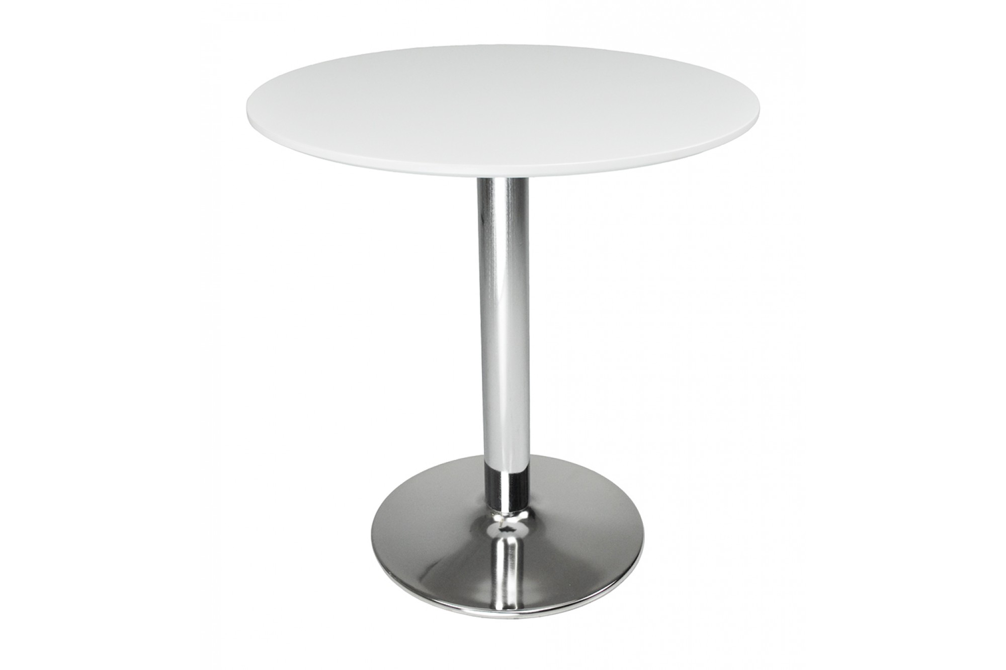 Tavolo rotondo 70 cm bianco, tavolino da bar mod. Romeo – Samira Italia