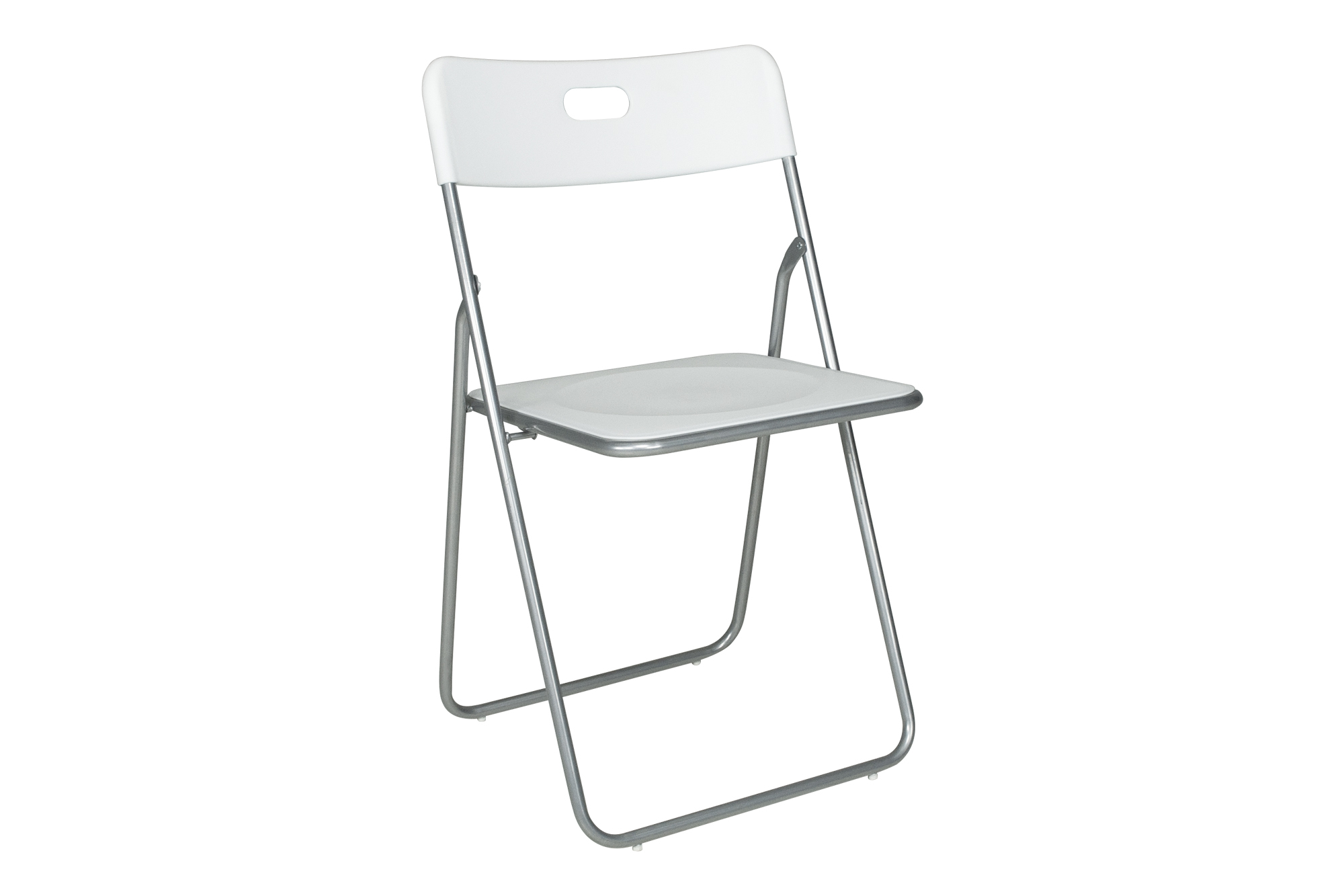 Sedia pieghevole bianca, sedia richiudibile mod. Easy – Samira Italia