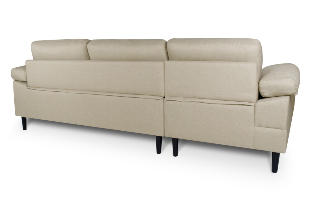 Divano angolare 3 posti con chaise longue sinistra mod. Washington Arredo