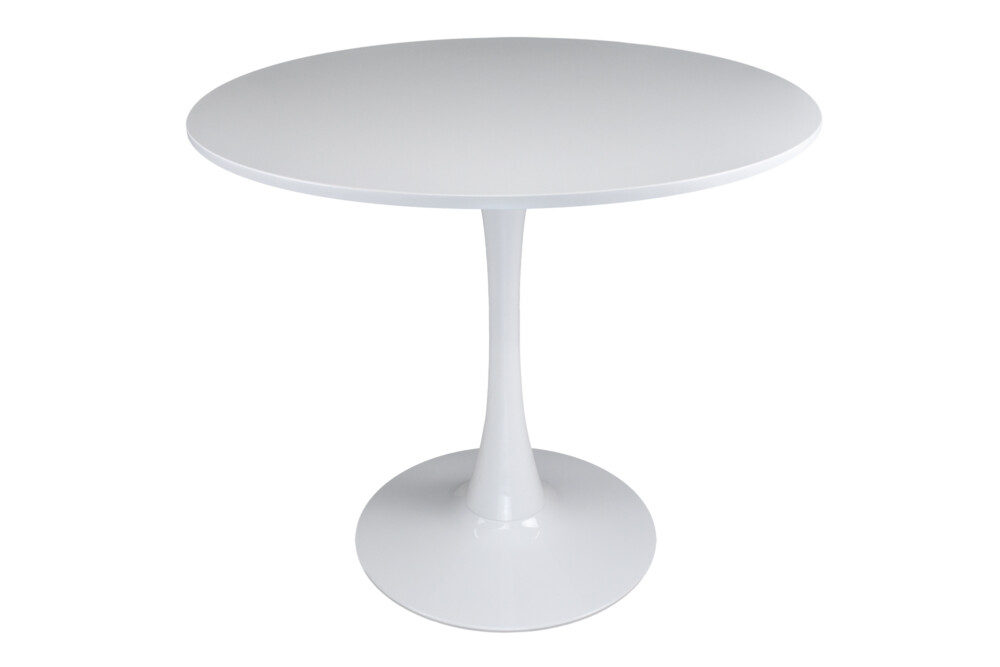 Tavolo rotondo 100 cm, tavolo da pranzo tondo bianco mod. Omar Tavoli e Tavolini